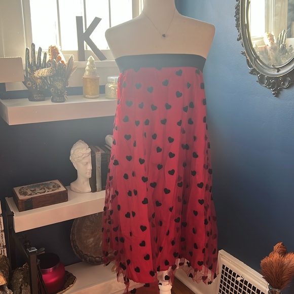 Boutique Black Dead Heart Tulle Skirt SMALL-MEDIUM - Picture 4 of 4